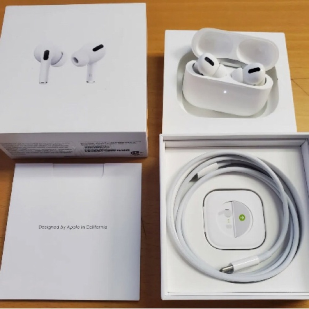 Apple AirPods Pro With Wireless Charging Case White  Authentic
